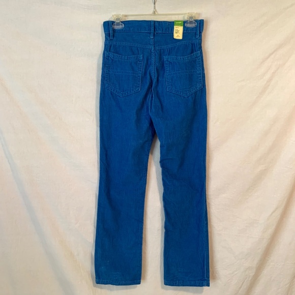 GAP Boys Cobalt Blue 5 Pocket Corduroy Size 14 - Picture 5 of 9